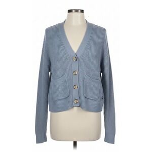 GAP Women's Soft Knit Cotton Pocketed Button Front Cardigan cottagecore Small